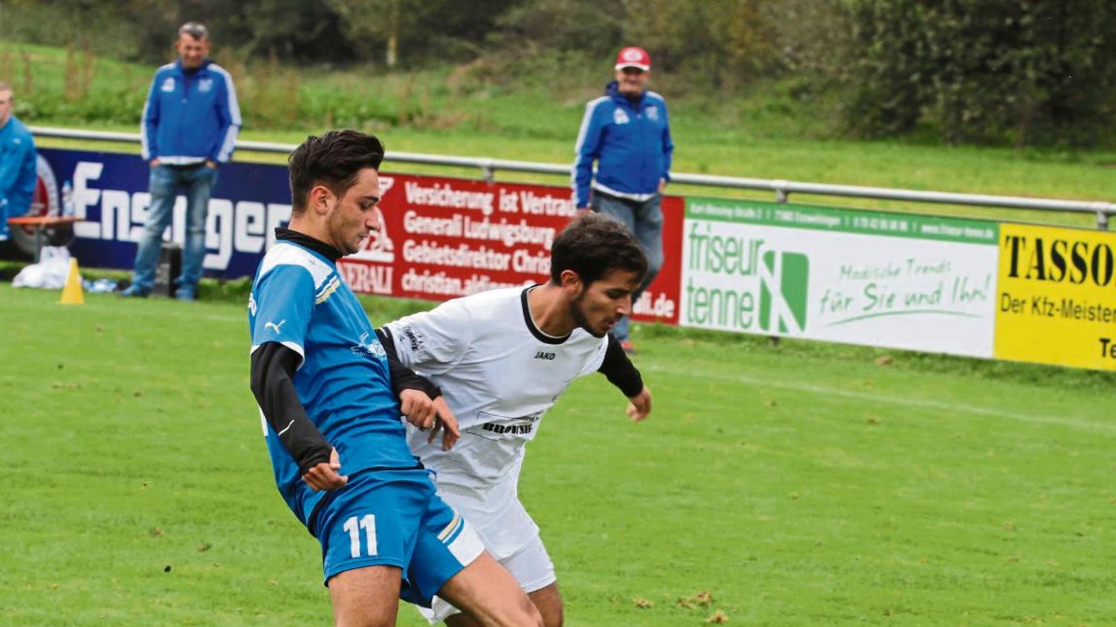 Tomas Karabas müht sich, an den Ball zu kommen. Gegen Kleinglattbach hofft sein Trainer Rico Scheurich auf einen guten Auftritt. Foto: Nachreiner Tomas Karabas müht sich, an den Ball zu kommen. Gegen Kleinglattbach hofft sein Trainer Rico Scheurich auf einen guten Auftritt. Foto: Nachreiner