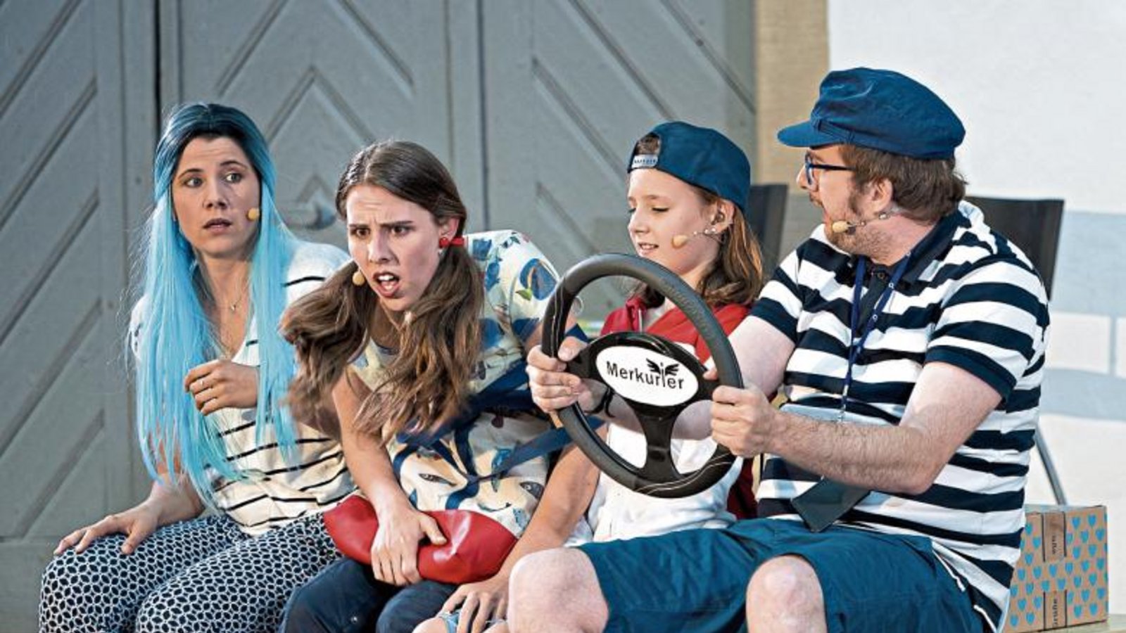 Am Samstag und Sonntag gibt es ein Roadmovie im Theater in der Nussschale. Fotos: p