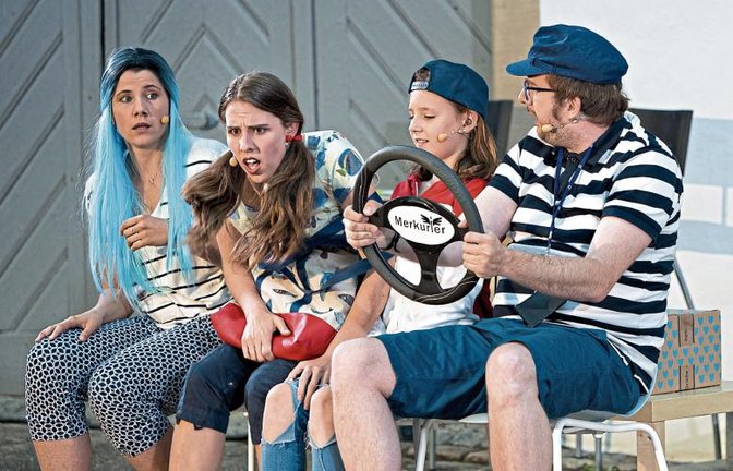 Am Samstag und Sonntag gibt es ein Roadmovie im Theater in der Nussschale. Fotos: p
