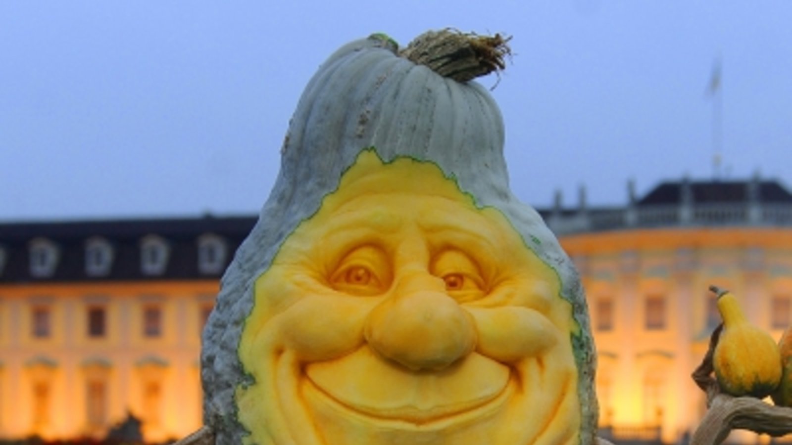 Kürbis-Schnitzwelt Kürbisausstellung Blühendes Barock Blüba Ludwigsburg Residenzschloss Foto:p