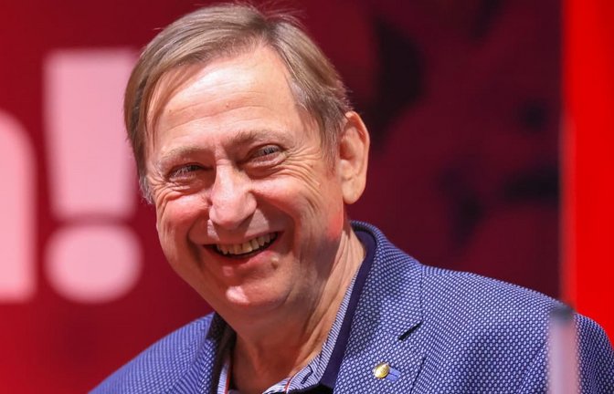 André Hahn: Der ehemalige Bundespolitiker ist, wenn man seine Arbeit im Sächsischen Landtag hinzurechnet, der längstgediente Geheimdienstkontrolleur.<span class='image-autor'>Jan Woitas/dpa</span>