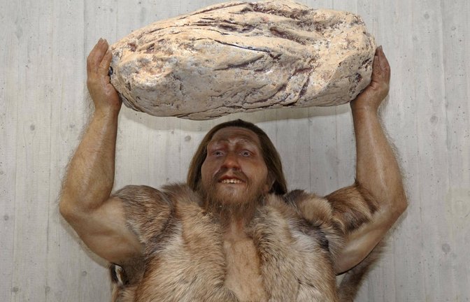 Auch wenn er bärenstark war, ist der Neandertaler ausgestorben. Welche Rolle spilte dabei das giftige Schwermetall Blei?<span class='image-autor'>Foto: mago/Rupert Oberhäuser</span>
