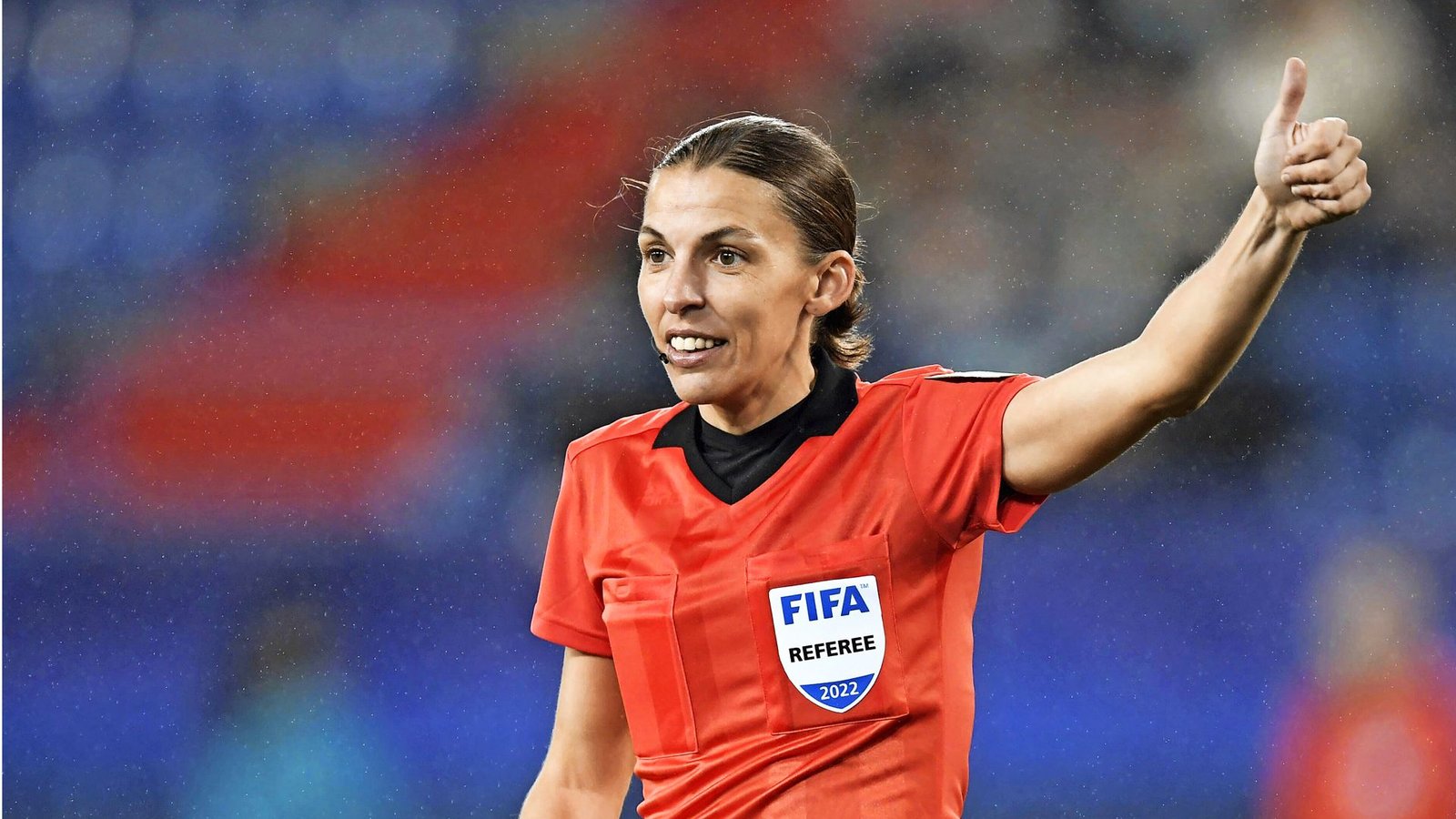 Stéphanie Frappart ist die erste Frau, die ein WM-Spiel pfeift.Foto: Imago/ANP