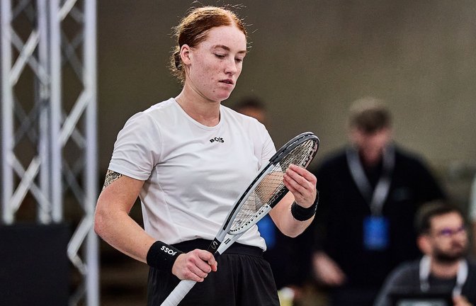 Weil Ella Seidel ihr Einzel verlor, könnten Deutschlands Tennis-Frauen im Billie Jean King Cup nochmals absteigen. (Archivbild)<span class='image-autor'>Foto: Mathias Schulz/dpa</span>
