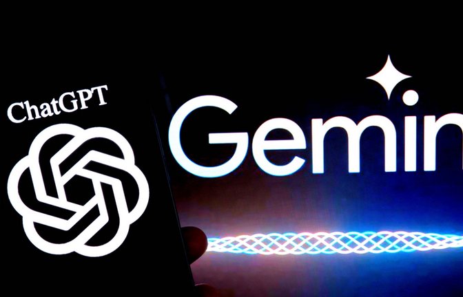 Zweikampf der Sprachroboter: Eine Stuttgarter Agentur lässt beim KI-Kompass populäre Chatbots wie ChatGPT, Gemini und Co. gegeneinander antreten.<span class='image-autor'>Foto: IMAGO/SOPA Images/Avishek Das</span>