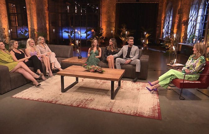 Beim Zusammentreffen bei der RTL-Moderatorin Frauke Ludowig wird die spannende Frage geklärt: Sind Dominik und Anna noch ein Paar?<span class='image-autor'>Foto: RTL</span>