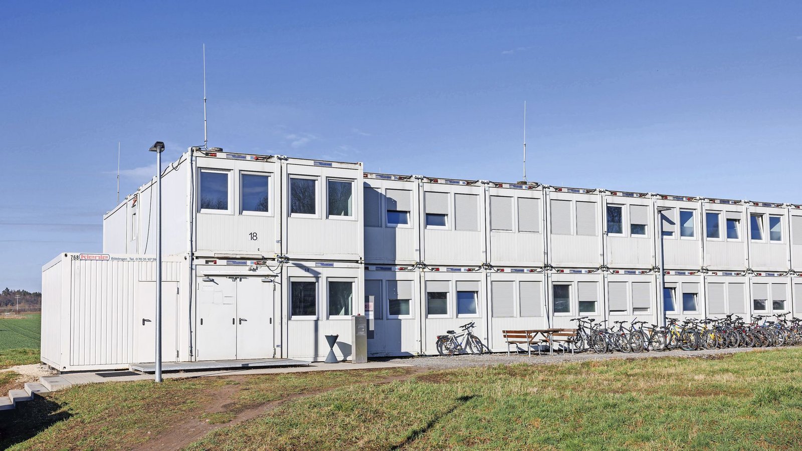 Eine Flüchtlingsunterkunft für die vorläufige Unterbringung in BöblingenFoto: Stefanie Schlecht Eine Flüchtlingsunterkunft für die vorläufige Unterbringung in BöblingenFoto: Stefanie Schlecht