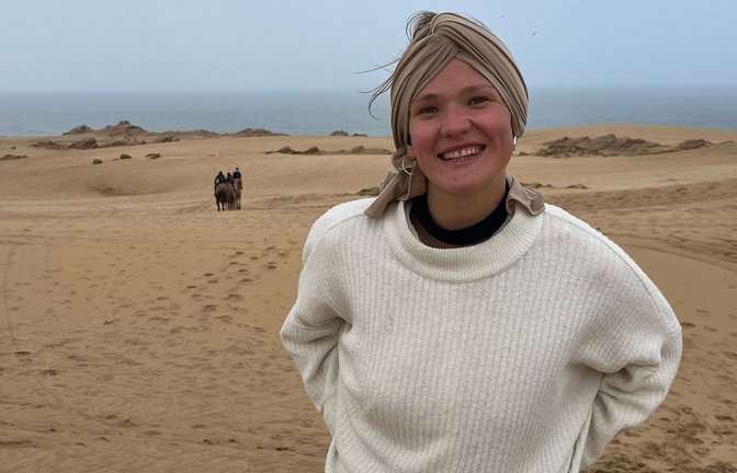 Daria Schroth aus Pforzheim ist zum ersten Mal vor zwei Jahren in Marokko  mit dem muslimischen Fasten in Berührung gekommen.<span class='image-autor'>Foto: Privat</span>