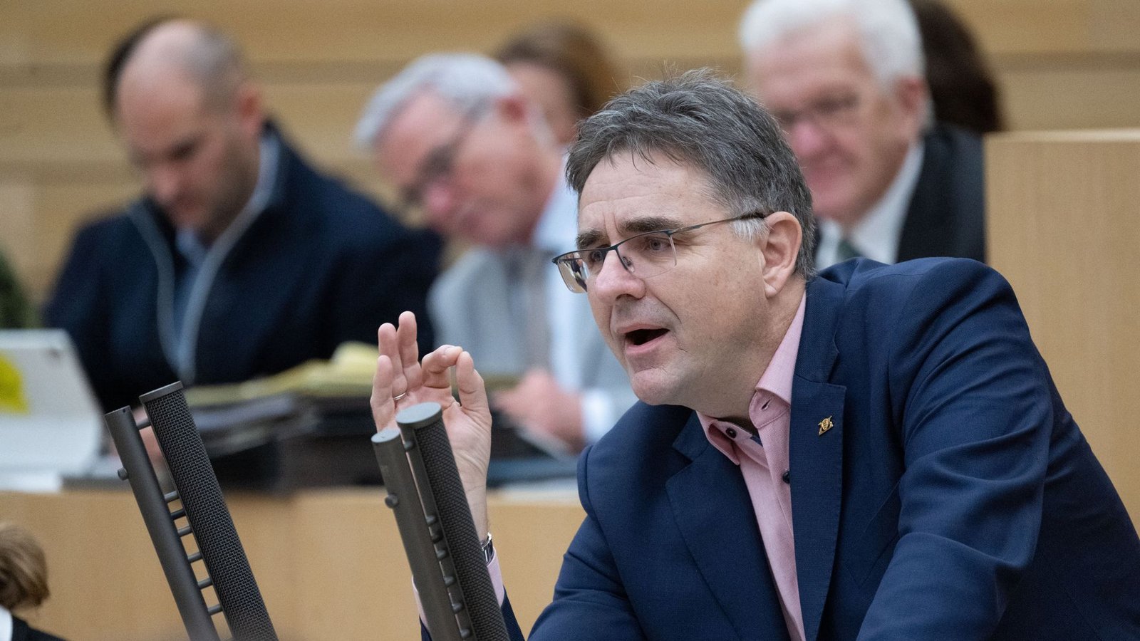 Der Landtagsabgeordnete Stefan Fulst-Blei (SPD) kritisiert die grün-schwarze Landesregierung für ihr fehlendes Engagement in Sachen Weiterbildung.Foto: dpa/Marijan Murat