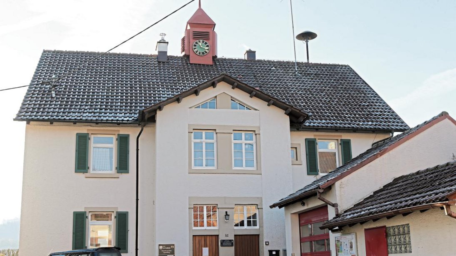 Das Spielberger Rathaus könnte als Wahllokal bald ausgedient haben.  Foto: Kalb