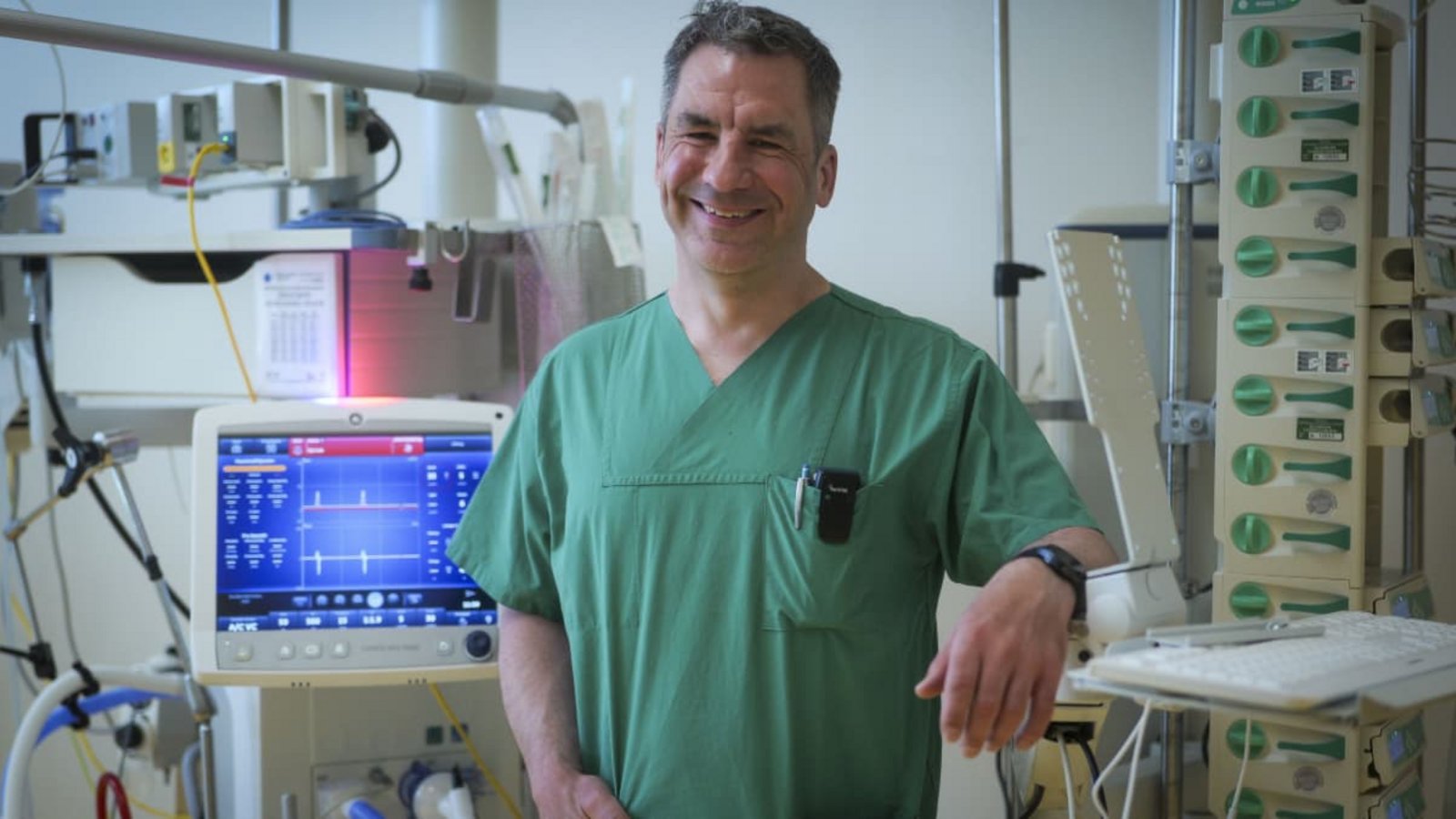 Marc-Moritz Berger ist nicht nur&nbsp;Ärztliche Direktor am Klinikum Ludwigsburg, sondern ein Experte fürs Hochgebirge und gefragter Ansprechpartner für Bergsteiger.Simon Granville