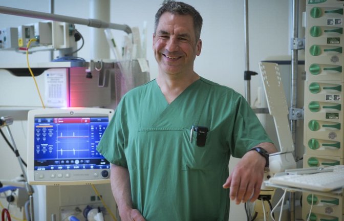 Marc-Moritz Berger ist nicht nur&nbsp;Ärztliche Direktor am Klinikum Ludwigsburg, sondern ein Experte fürs Hochgebirge und gefragter Ansprechpartner für Bergsteiger.<span class='image-autor'>Simon Granville</span>