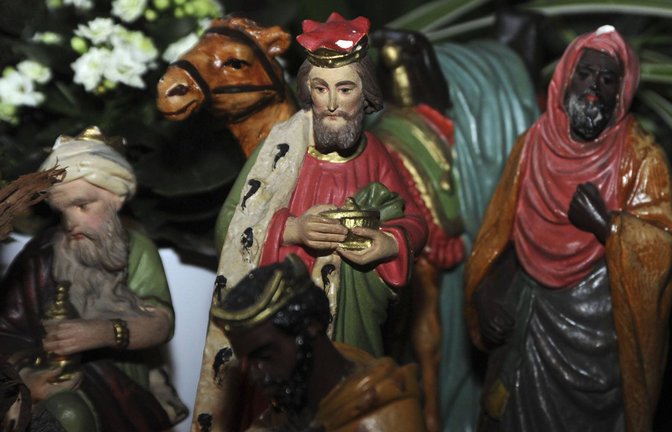 Die Heiligen Drei Könige als Krippenfiguren<span class='image-autor'>Foto: imago/Becker&B/redel</span>