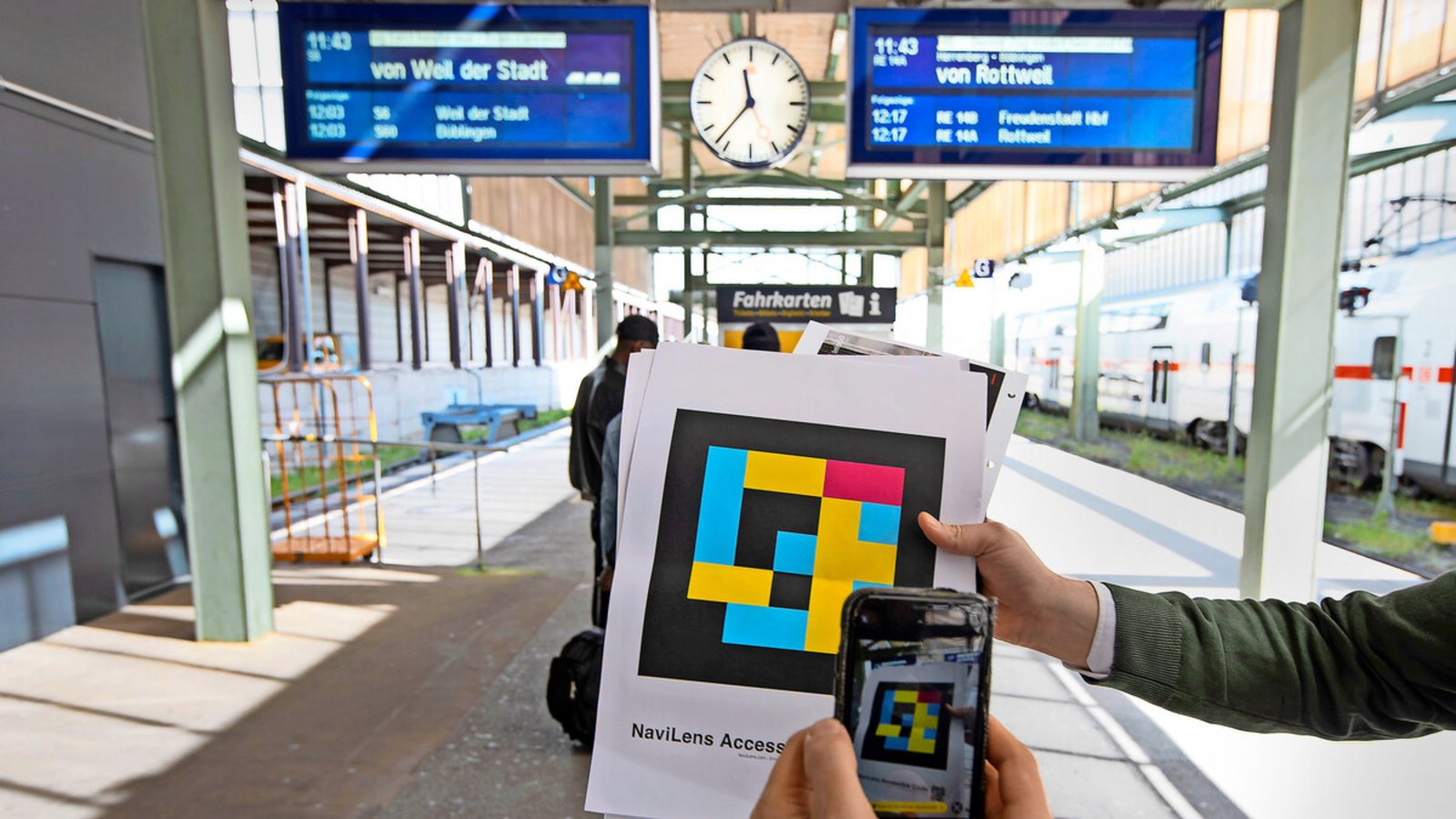 Am Stuttgarter Hauptbahnhof soll eine neue App dafür sorgen, dass sich Reisende zurecht finden.Foto: Lichtgut/Leif Piechowsk