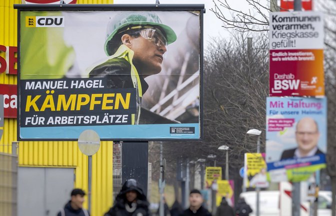 Wollte um Arbeitsplätze kämpfen, endete aber in einem Personenwahlkampf: Manuel Hagel (CDU).<span class='image-autor'>Foto: Imago/Arnulf Hettrich</span>