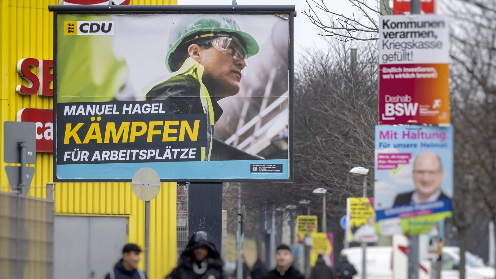 Wollte um Arbeitsplätze kämpfen, endete aber in einem Personenwahlkampf: Manuel Hagel (CDU).Foto: Imago/Arnulf Hettrich