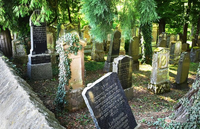 Geschichtsträchtig: Der jüdische Friedhof von Heinsheim<span class='image-autor'>Foto: Werner Sippel</span>