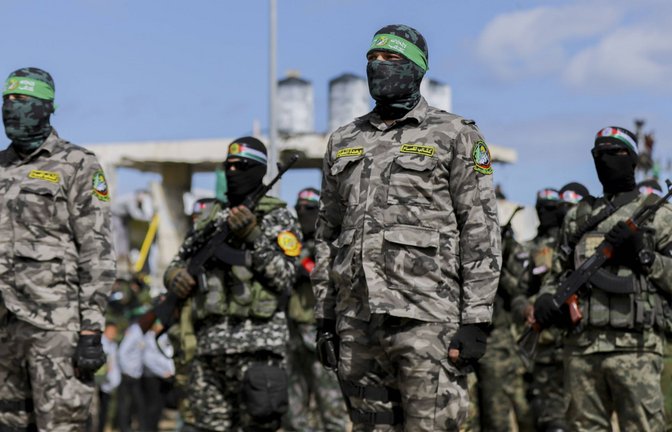 Die Palästinenserorganisation Hamas bestreitet jegliche Verbindung zu den in Berlin festgenommenen mutmaßlichen Mitgliedern (Archivfoto).<span class='image-autor'>Foto: IMAGO/Middle East Images/IMAGO/Saeed Jaras</span>