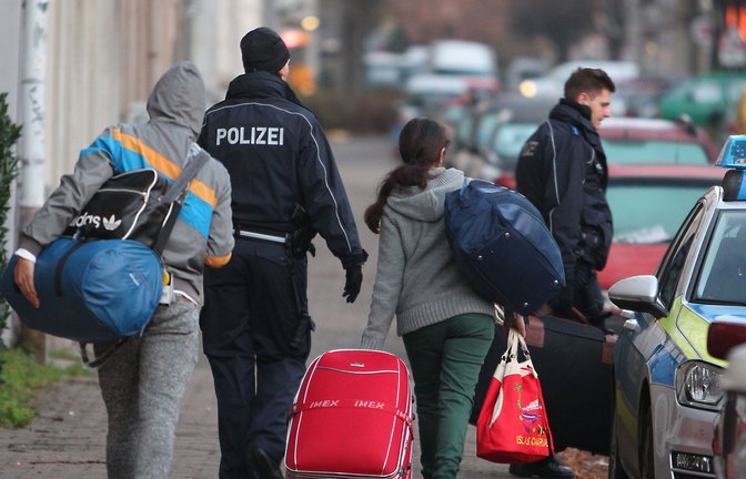 Über Details des Rückführungsgesetzes sind sich Grüne und FDP noch nicht einig.<span class='image-autor'>Foto: picture alliance//Sebastian Willnow</span>