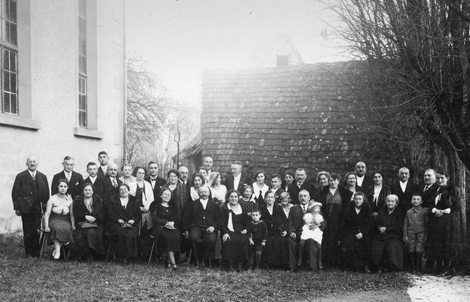 Hochzeitsfoto von Resi Gideon und Alfred Pressburger 1932 in Rexingen. Sechs Jahre später werden hundert Juden das Dorf verlassen.<span class='image-autor'>Foto: Synagogenverein in Horb-Rexingen/Staudacher, Högerle</span>