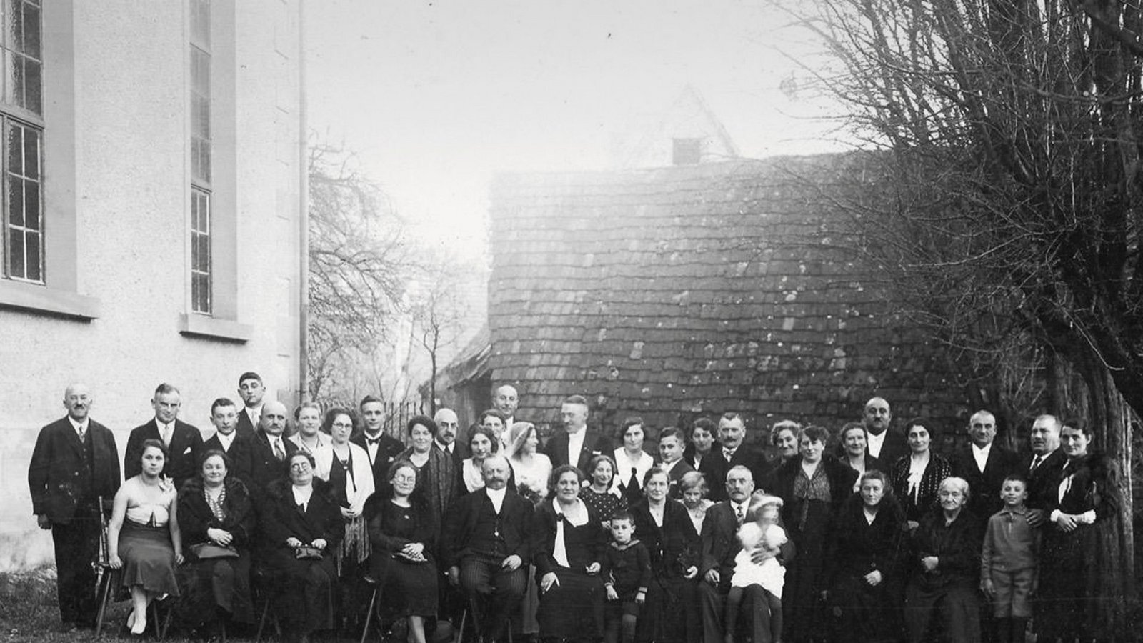 Hochzeitsfoto von Resi Gideon und Alfred Pressburger 1932 in Rexingen. Sechs Jahre später werden hundert Juden das Dorf verlassen.Foto: Synagogenverein in Horb-Rexingen/Staudacher, Högerle