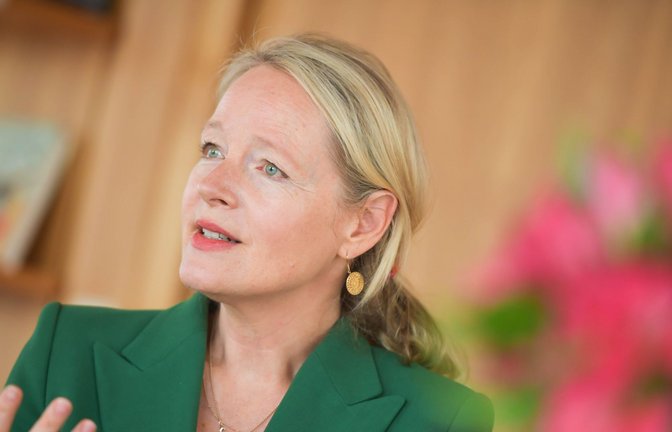 Thekla Walker (Grüne) im Gespräch mit unserer Zeitung.<span class='image-autor'>Foto: LICHTGUT/Max Kovalenko</span>