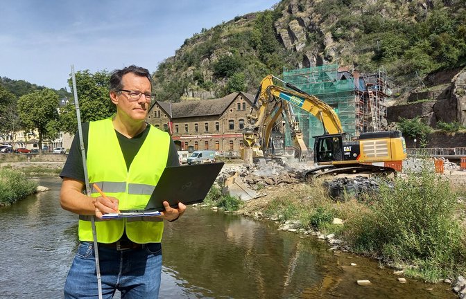 Jörn Birkmann von der Uni Stuttgart begleitet den Wiederaufbau im Ahrtal wissenschaftlich.<span class='image-autor'>Foto: privat</span>