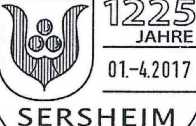 Sersheimer Sonderstempel.
