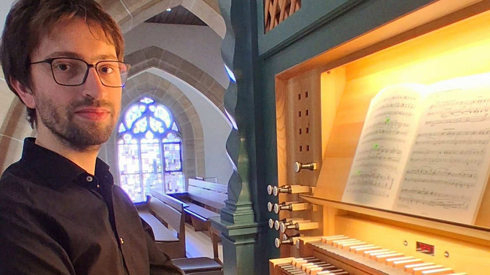 Großer Fan der Vaihinger Orgel: Bezirkskantor Sören Gieseler.     Archivfoto: Kauer
