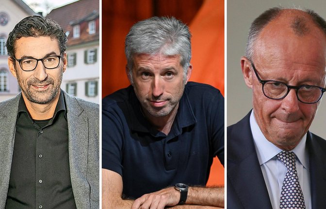 Matthias Klopfer und Boris Palmer haben Antwort von Friedrich Merz erhalten.<span class='image-autor'>Foto: Roberto Bulgrin/Imago/Markus Ulmer/Imago/dts</span>