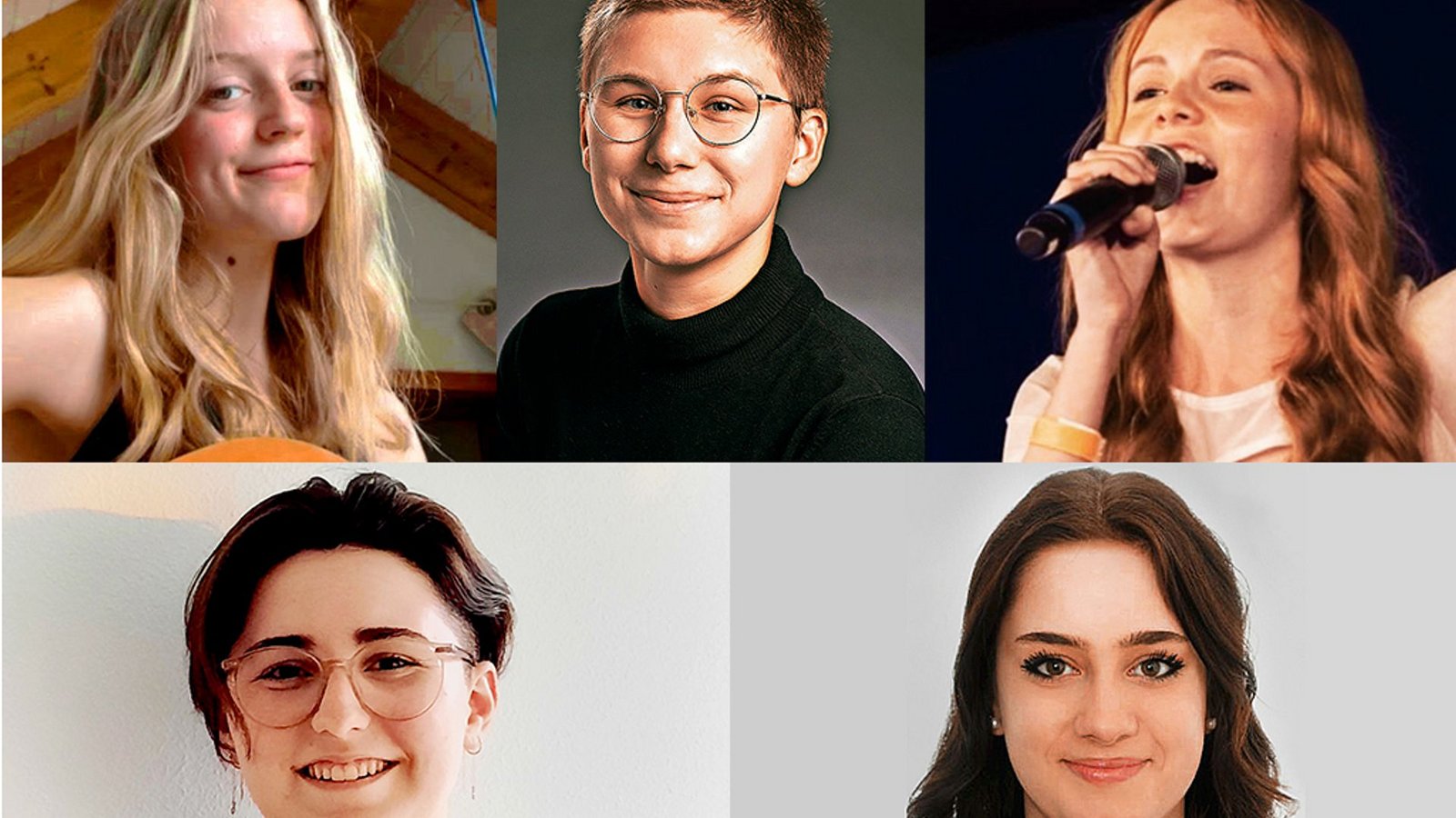 Emma, Svenja, Amelie, Antonia und Jil (von links oben im Uhrzeigersinn) haben am Landesschülerwettbewerb teilgenommen und einen Förderpreis gewonnen.Foto: Emma, Svenja, Amelie, Antonia und Jil (von links oben im Uhrzeigersinn) haben am Landesschülerwettbewerb teilgenommen und einen Förderpreis gewonnen.Foto: 