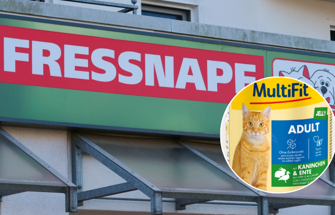 Fressnapf ruft Katzenfutter zurück.<span class='image-autor'>Foto: ChrisStock82/ Shutterstock und Fressnapf Tiernahrungs GmbH</span>