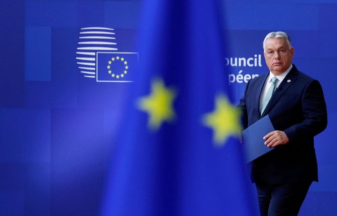 Viktor Orban ärgert die EU vorerst nicht mehr. Ungarns Premier hat nach seiner Wahlniederlage die Blockadehaltung aufgegeben.<span class='image-autor'>Foto: Omar Havana/AP/dpa</span>