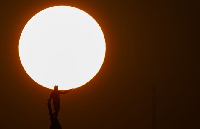 In Deutschland wurde ein neue Temperaturrekord gemessen. (Archivbild)<span class='image-autor'>Foto: Robert Michael/dpa</span>