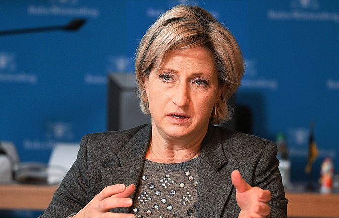 Baden-Württembergs Wirtschaftsministerin Nicole Hoffmeister-Kraut (CDU)<span class='image-autor'>Foto: dpa/Bernd Weißbrod</span>