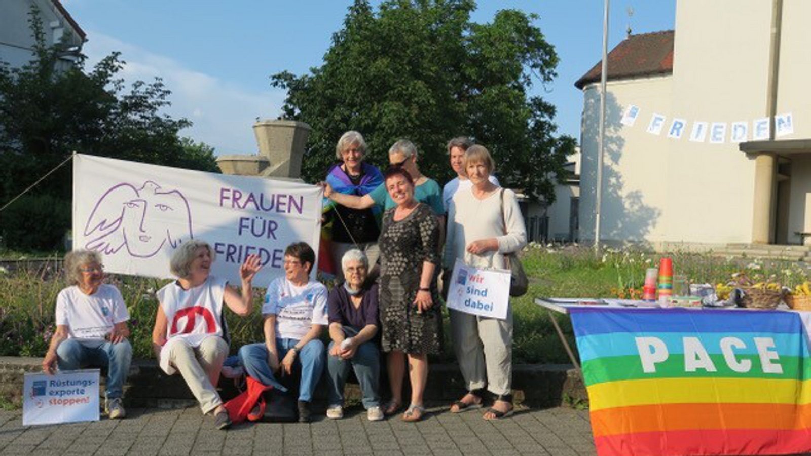Die Karlsruher Gruppe „Frauen für Frieden“ sieht keinen Nutzen in den Waffenlieferungen des Westens an die Ukraine.Foto: Die Karlsruher Gruppe „Frauen für Frieden“ sieht keinen Nutzen in den Waffenlieferungen des Westens an die Ukraine.Foto: 