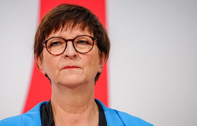 SPD-Ko-Chefin Saskia Esken<span class='image-autor'>Foto: Kay Nietfeld/dpa</span>