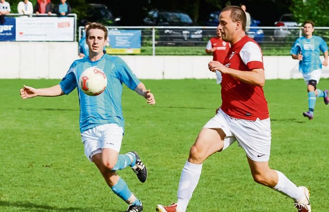 Johannes Wizemann (links) wird nach seinem Gastspiel beim FV Löchgau wieder für den TSV Nussdorf auf Torejagd gehen. Foto: Archiv/Simecek