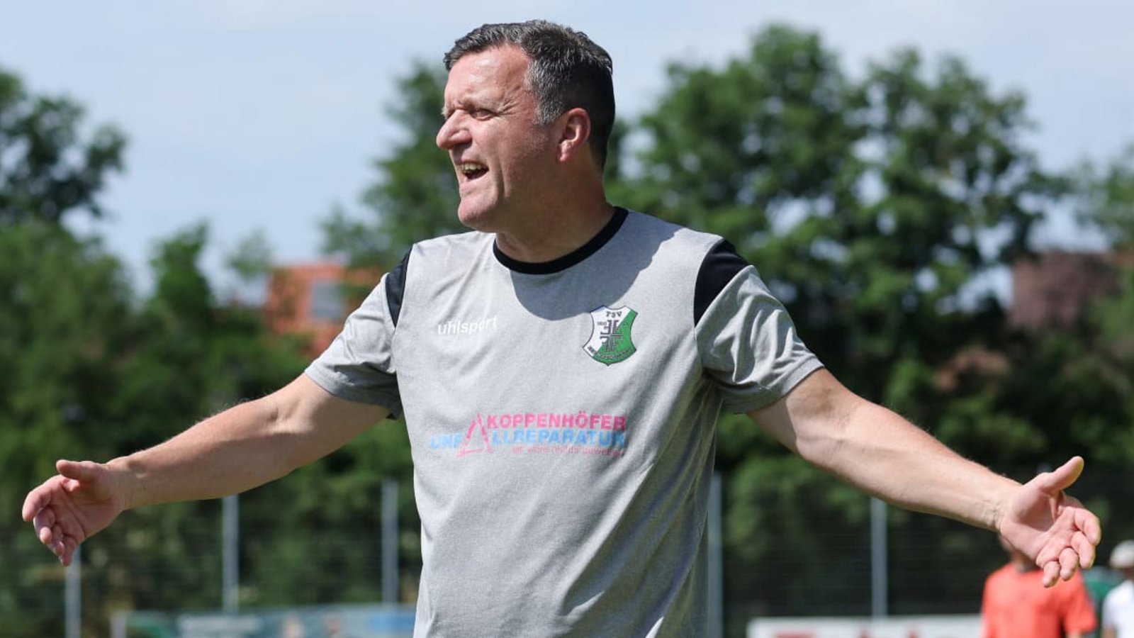 Andreas Broß sah seine Mannschaft spielerisch verbessert.Julia Rahn