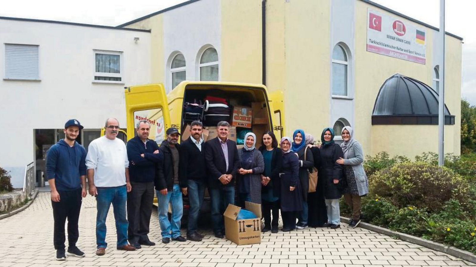 In der Sachsenheimer Moschee wurden die Spenden für die Flüchtlinge gesammelt. Foto: p