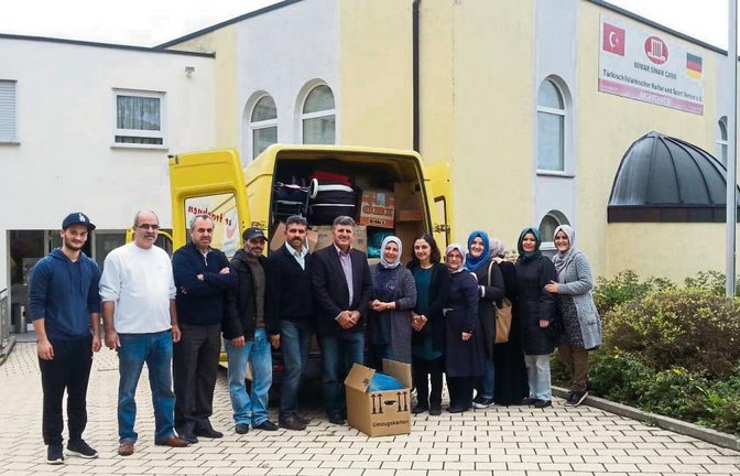 In der Sachsenheimer Moschee wurden die Spenden für die Flüchtlinge gesammelt. Foto: p