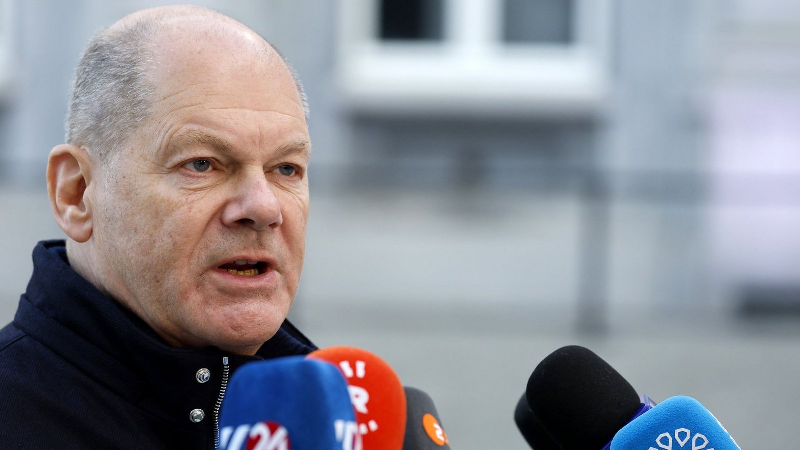 Die Europäische Union könne „auf Zollpolitiken mit Zollpolitiken reagieren“, sagte Scholz am Montag bei einem informellen EU-Gipfel in Brüssel.Foto: dpa/Geert Vanden Wijngaert Die Europäische Union könne „auf Zollpolitiken mit Zollpolitiken reagieren“, sagte Scholz am Montag bei einem informellen EU-Gipfel in Brüssel.Foto: dpa/Geert Vanden Wijngaert