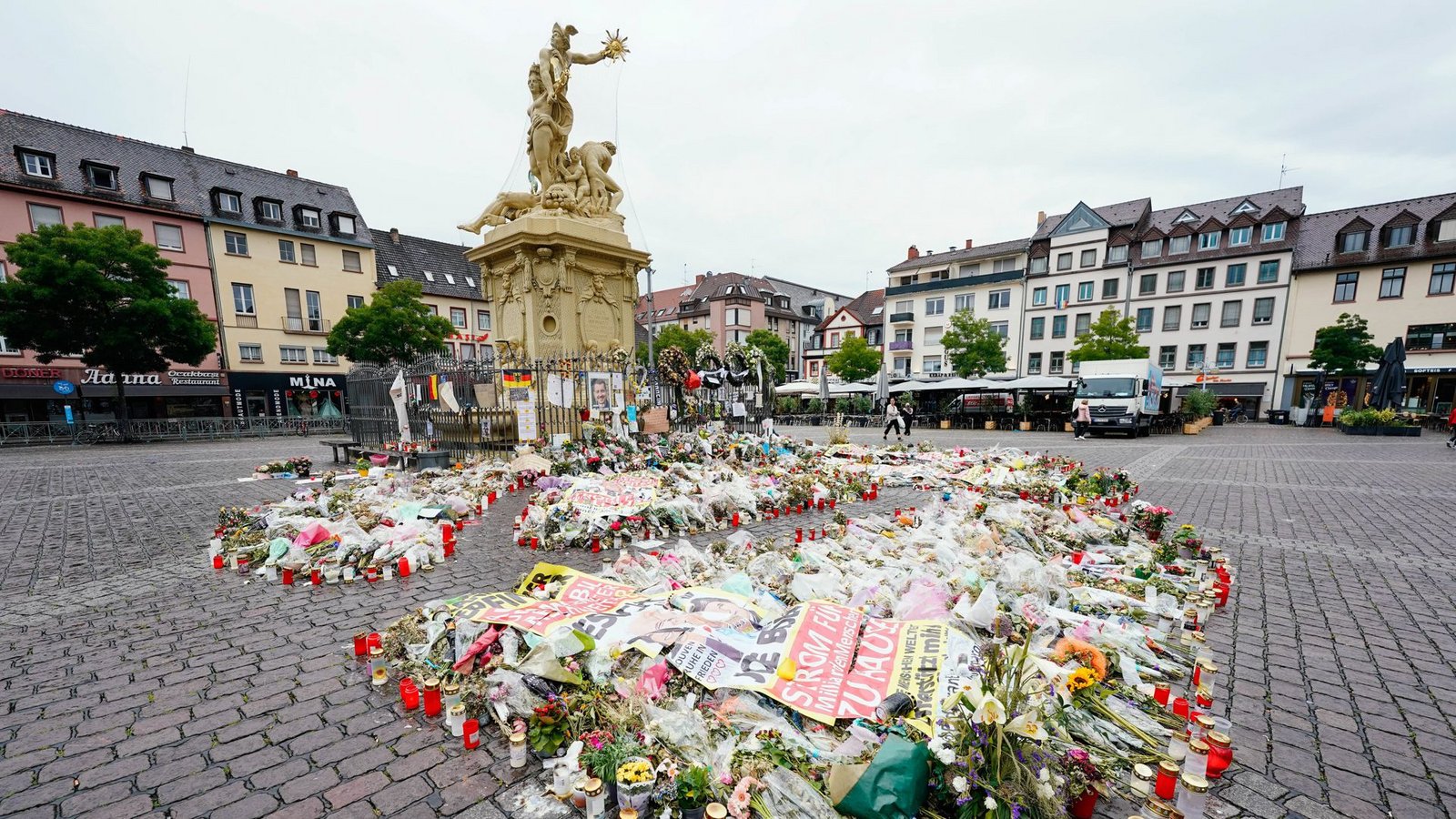 Die Gedenkveranstaltung des umstrittenen Vereins soll auf dem Marktplatz in Mannheim stattfinden.Foto: &nbsp;