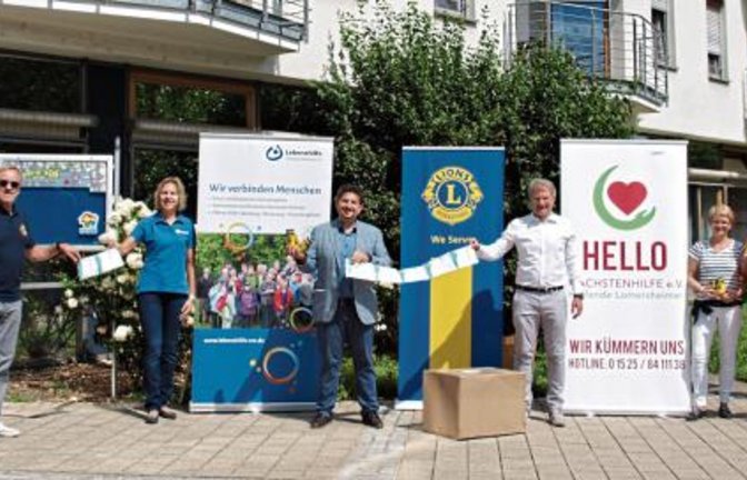 Spendenübergabe in Mühlacker. Foto: Filitz
