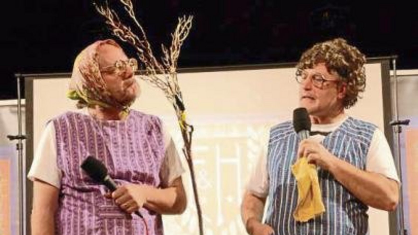 Ernst Mantel und Heiner Reiff zu Gast in Eberdingen. Foto: Gramberg Ernst Mantel und Heiner Reiff zu Gast in Eberdingen. Foto: Gramberg