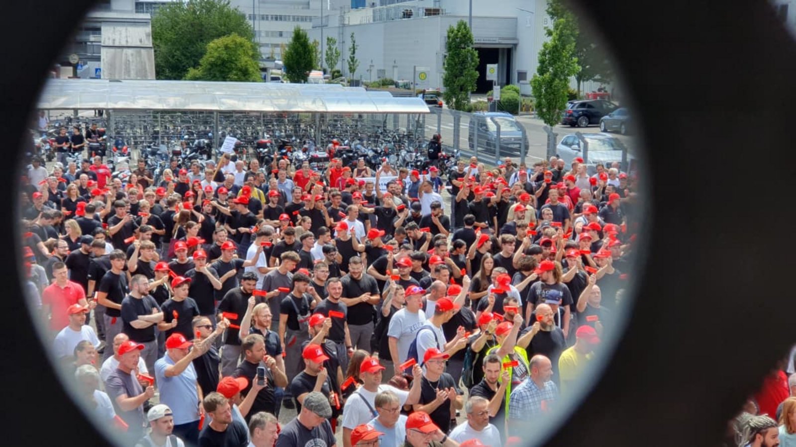 Proteste bei Audi in Neckarsulm: Werden sie auch in Wolfsburg und Hannover gehört?Eberhard Wein Proteste bei Audi in Neckarsulm: Werden sie auch in Wolfsburg und Hannover gehört?Eberhard Wein