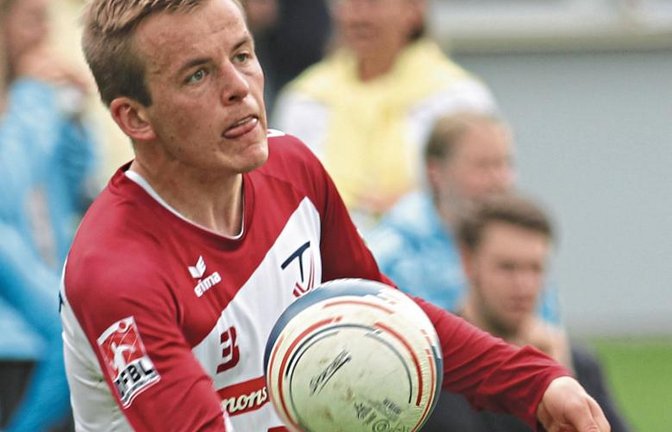 Nils Hantke und die Faustballer des TV Vaihingen freuen sich über den Heimvorteil bei den Aufstiegsspielen zur 1. Bundesliga Süd. Foto: Nachreiner