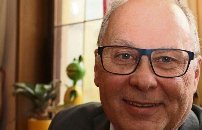 Auf ein Viertele mit Werner Somlai. Foto: Bögel