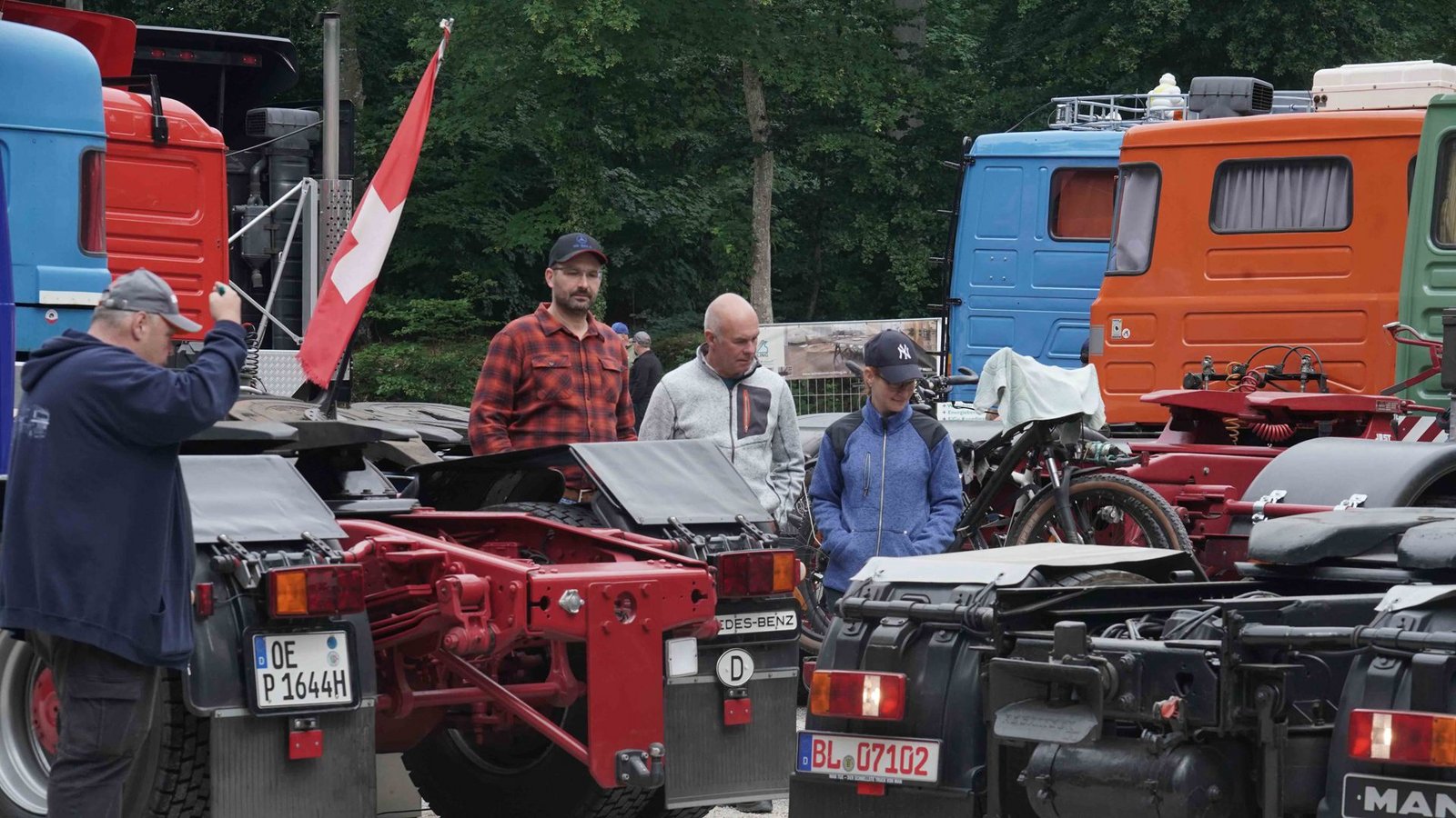 Weitere Bilder vom Lkw-Oldtimertreffen auf der Schwäbischen Alb.Foto: Andreas Rosar Fotoagentur-Stuttg