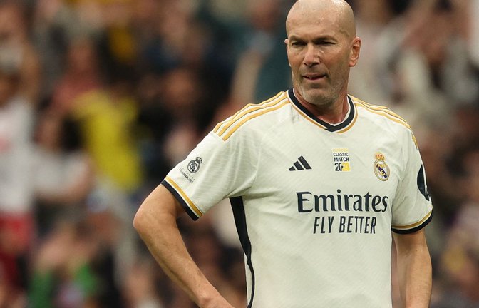 Offenbar ein Kandidat für den Trainerjob beim FC Bayern: Zinedine Zidane.<span class='image-autor'>Foto: AFP/PIERRE-PHILIPPE MARCOU</span>